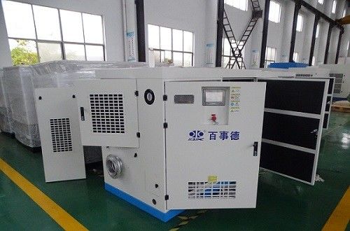 নিয়ন্ত্রণ ডিভাইস BLG300RB-III সহ দুটি রটার উচ্চ দক্ষতা ঘূর্ণনকারী স্ক্রু ব্লোয়ার