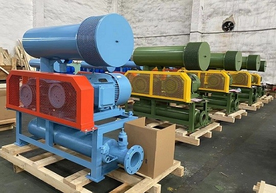 পরিবেশ সুরক্ষার জন্য 850-2000 Rpm আর্মি গ্রিন 3 লব ব্লোয়ার