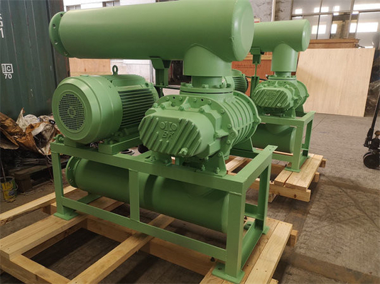 37kw 1450rpm 0.5 Bar 30m3/মিনিট 6" নিকাশী জল চিকিত্সা বায়ু শীতল রুট টাইপ ব্লাভার