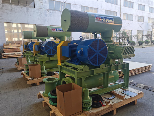 পরিবেশ সুরক্ষার জন্য 850-2000 Rpm আর্মি গ্রিন 3 লব ব্লোয়ার