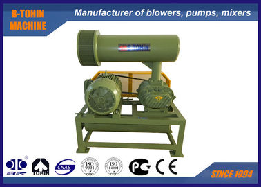 4.89-17.86m3/মিনিট 100mm পোর্ট ডায়াপার। ঘূর্ণনশীল 10KPA - 50 KPA Tri Lobe Roots Blower নির্ভরযোগ্য এয়ারেটর