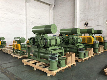 DN200 থ্রি লব রুট ব্লাভার 30-132KW 80KPA এয়ার কুলিং রোটারি ব্লাভার