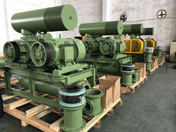 DN200 থ্রি লব রুট ব্লাভার 30-132KW 80KPA এয়ার কুলিং রোটারি ব্লাভার