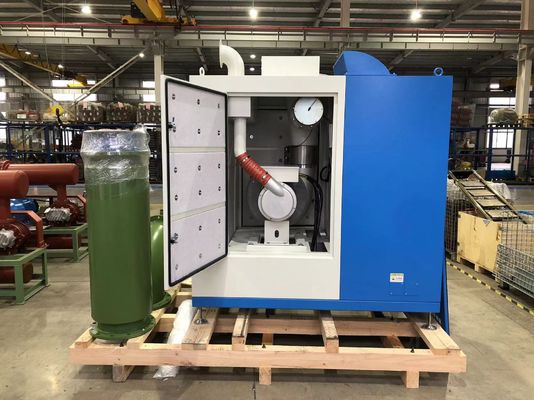 উচ্চ ক্ষমতার এক্সটিবি 350 এইচপি এয়ার টার্বো সাসপেনশন সেন্ট্রিফুগাল ব্লোয়ার 125-227 এম 3 / মিনিট প্রবাহ হার এবং 350 মিমি নিষ্কাশন সহ