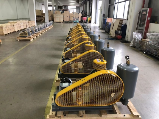 HC-60S ঘূর্ণমান বর্জ্য জল চিকিত্সা ঝলকানি, 2.2kW কম শব্দ বায়ু ব্লোয়ার