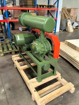 DN100(4"), নেতিবাচক চাপ রুটের ব্লোয়ার, জল শোধনের জন্য 700 থেকে 1500 rpm গতি