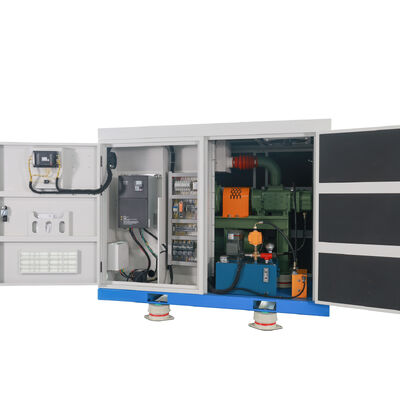 BLG160A,DN150,40-100KPa,2000-3300rpm，PLC ইন্টেলিজেন্ট রিমোট কন্ট্রোল সহ স্থায়ী চুম্বক পরিবর্তনশীল ফ্রিকোয়েন্সি স্ক্রু ব্লোয়ার