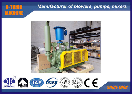 -70KPA 5.85m3/মিনিট 15KW BV সিরিজ এয়ার কুলিং নেগেটিভ প্রেসার রুটস ব্লোয়ার
