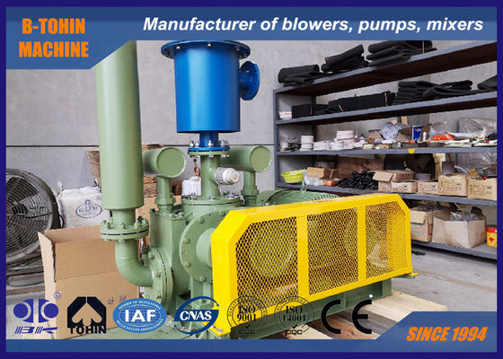 DN100 4 ′′ 8.7m3/মিনিট -60KPA 18.5KW নেতিবাচক চাপ বায়ু শীতল রুট ব্লাভার পাম্প