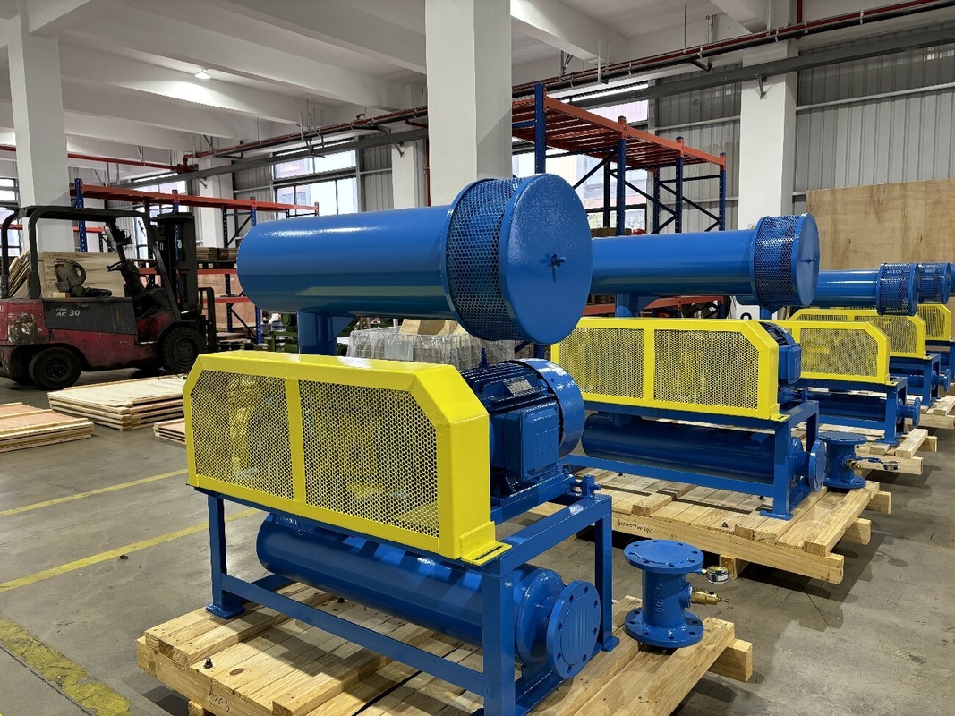 100 4 ইঞ্চি পোর্ট দিয়া রুট টাইপ ব্লোয়ার উচ্চ দক্ষতা কম শক্তি খরচ