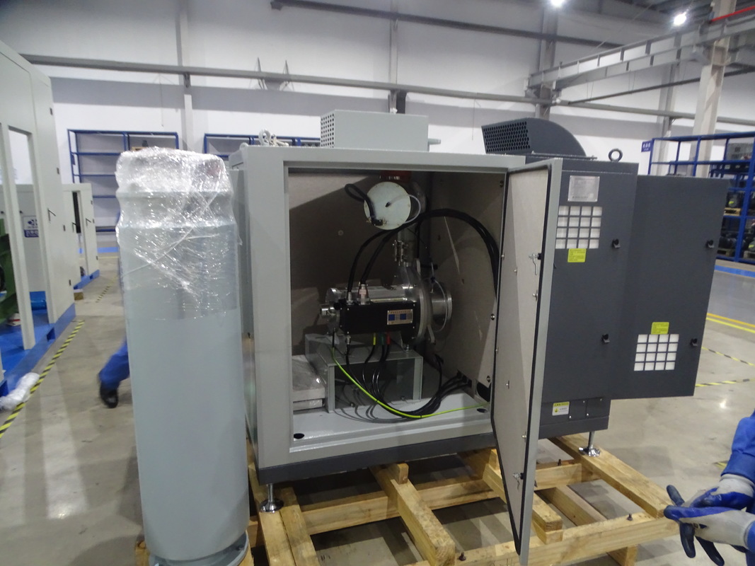 ৩৮০/৬৯০V ২০০০০rpm ১৭৫-৪২০ m³/মিনিট জল শীতলীকরণ বায়ু পরিবহন কাঁচামাল ম্যাগনেটিক সাসপেনশন সেন্ট্রিফিউগাল ব্লোয়ার